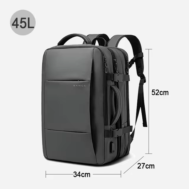 Expandable Waterproof Travel Backpack — Durable Travel Bag