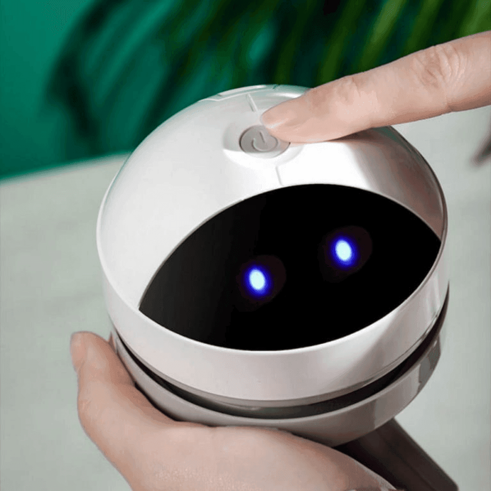 Mini Desk Vacuum Cleaner Robot — Compact USB Rechargeable