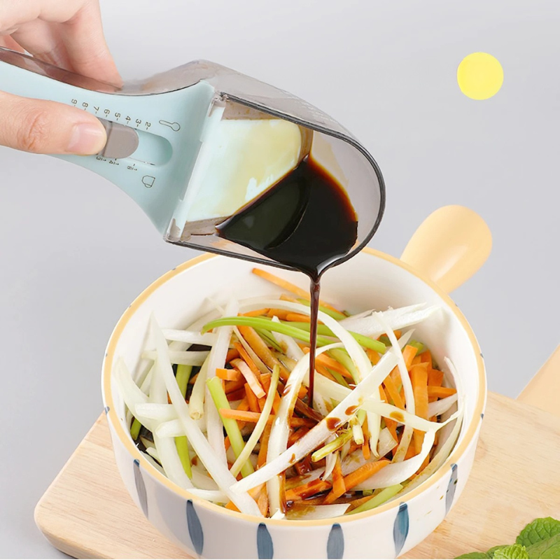 2Pcs Adjustable Measuring Cup And Measuring Spoon | Filindra