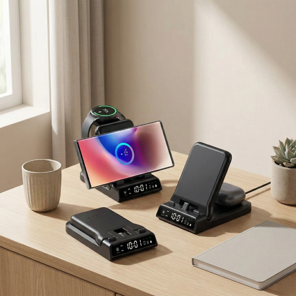محور شحن متعدد الأجهزة USB-C من SwanScout 701S