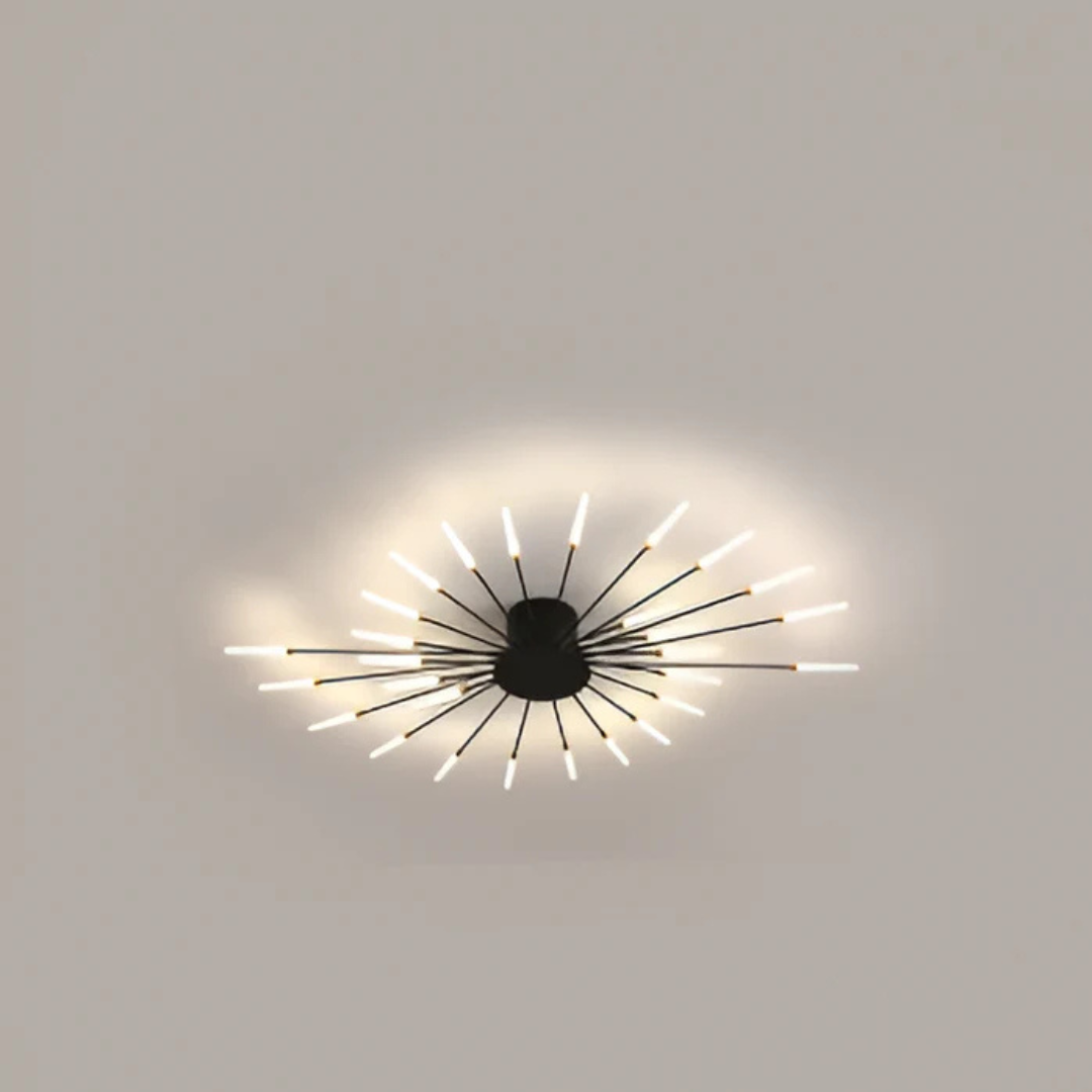 OrionSpiral Sleek Ceiling Light With Luxury LED For Living Room