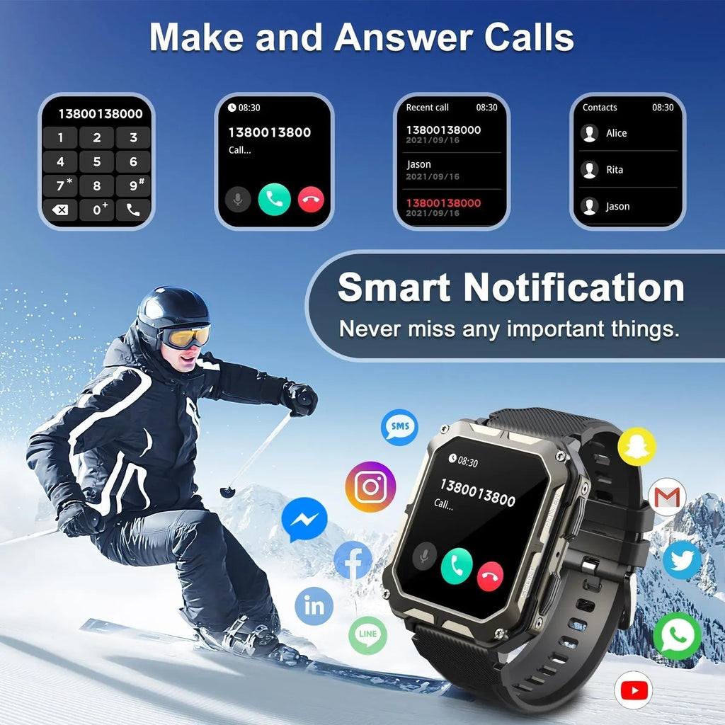 Den uknuselige smartklokken — robust, vannavvisende, klar for samtaler