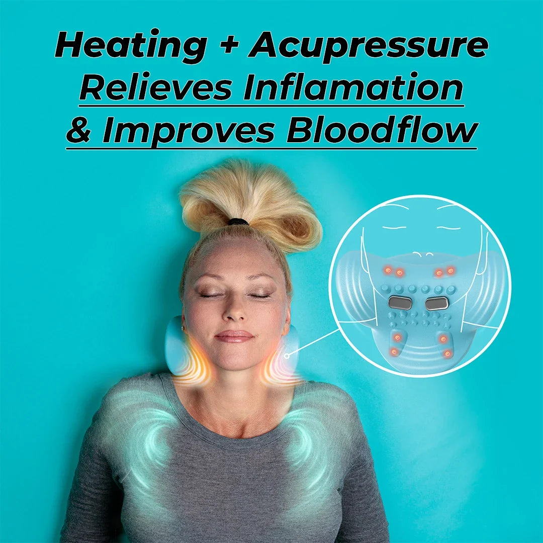 Multi-Function Neck Massager With Gentle Stretch & Consistent Heat