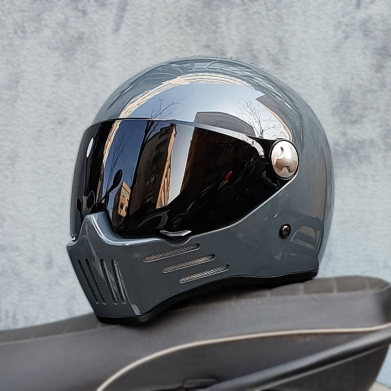 Casque de moto intégral - Écran teinté, homologué DOT et ECE