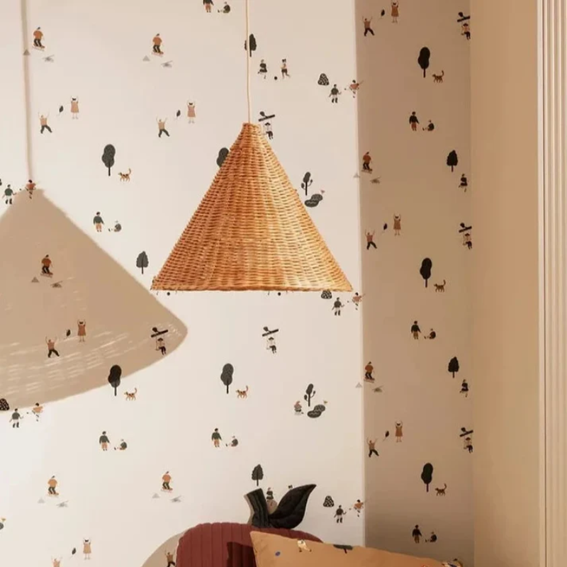 EverBamboo LED Hanging Pendant Light For Scandinavian Ceiling Decor