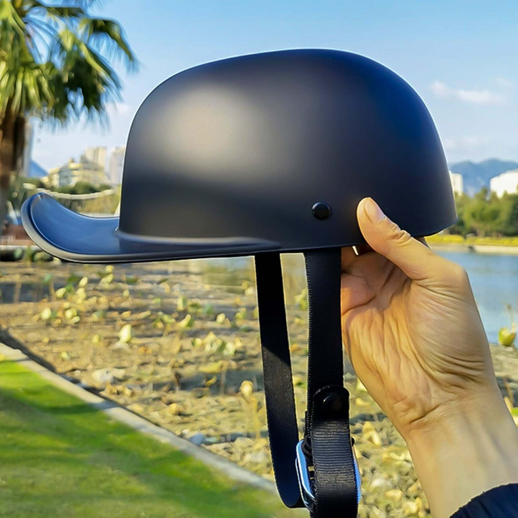Motorradhelm im Baseballkappen-Stil - DOT-geprüfte Schutzausrüstung für Fahrer