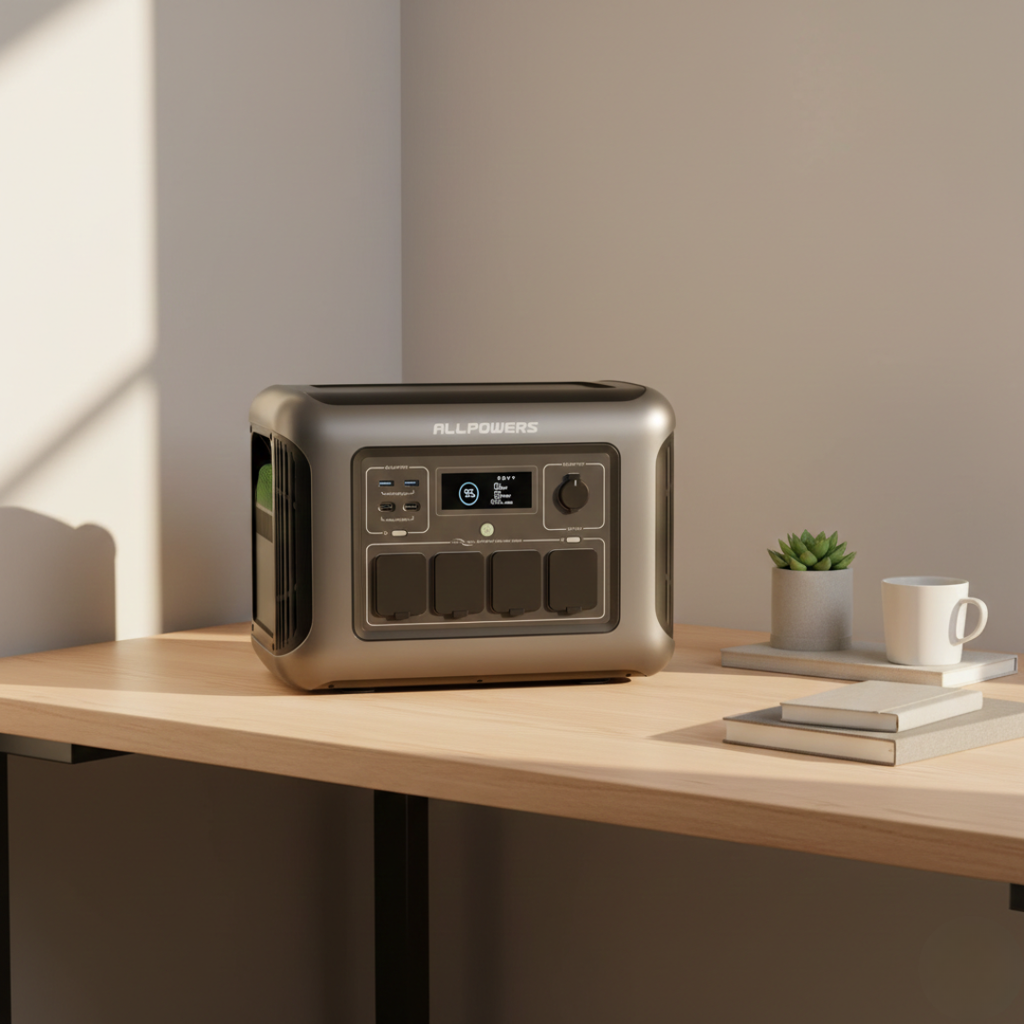 Tragbare PowerMax-Powerstation mit 1056Wh Kapazität