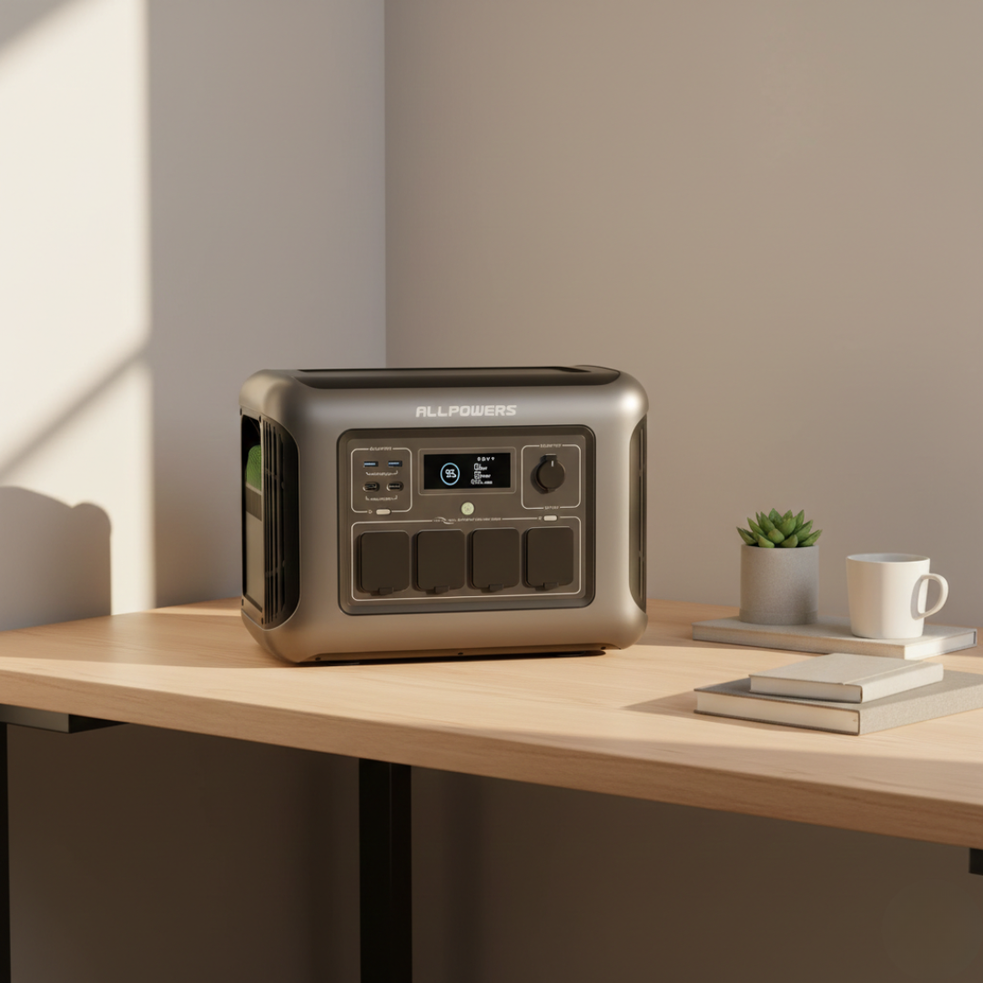 Tragbare PowerMax-Powerstation mit 1056Wh Kapazität