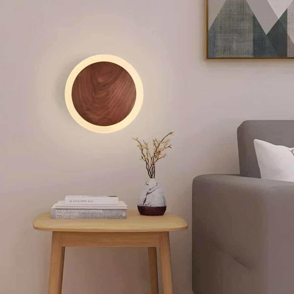 Aurelia heltre og LED vegglampe for stuer  