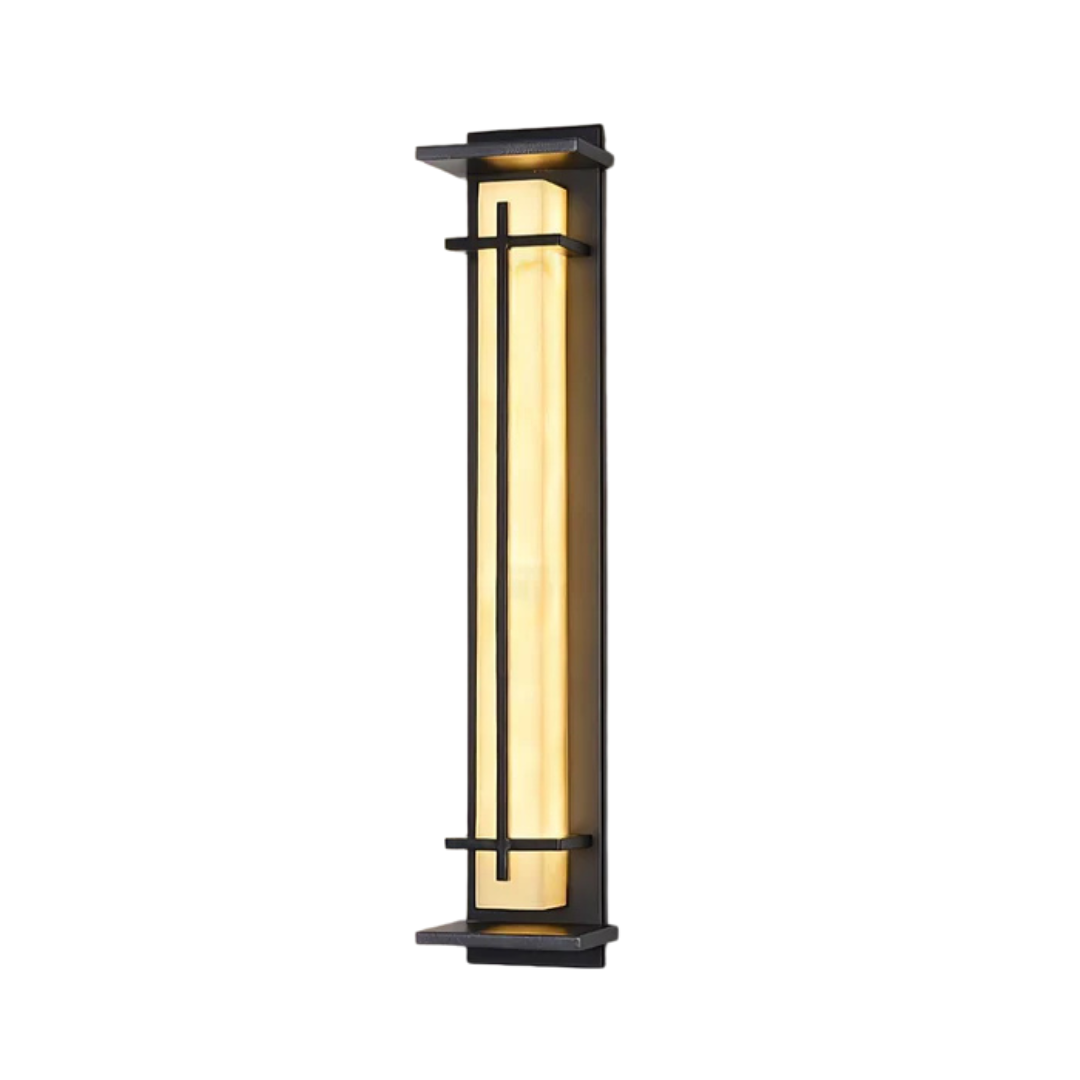 Aurelia Weatherproof Stainless Steel Outdoor Wall Lamp With LEDs For Outdoor Spaces