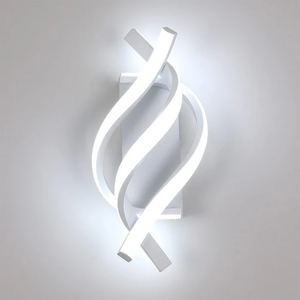 LumaAero Contemporary Aluminum Wall Light For Living Rooms