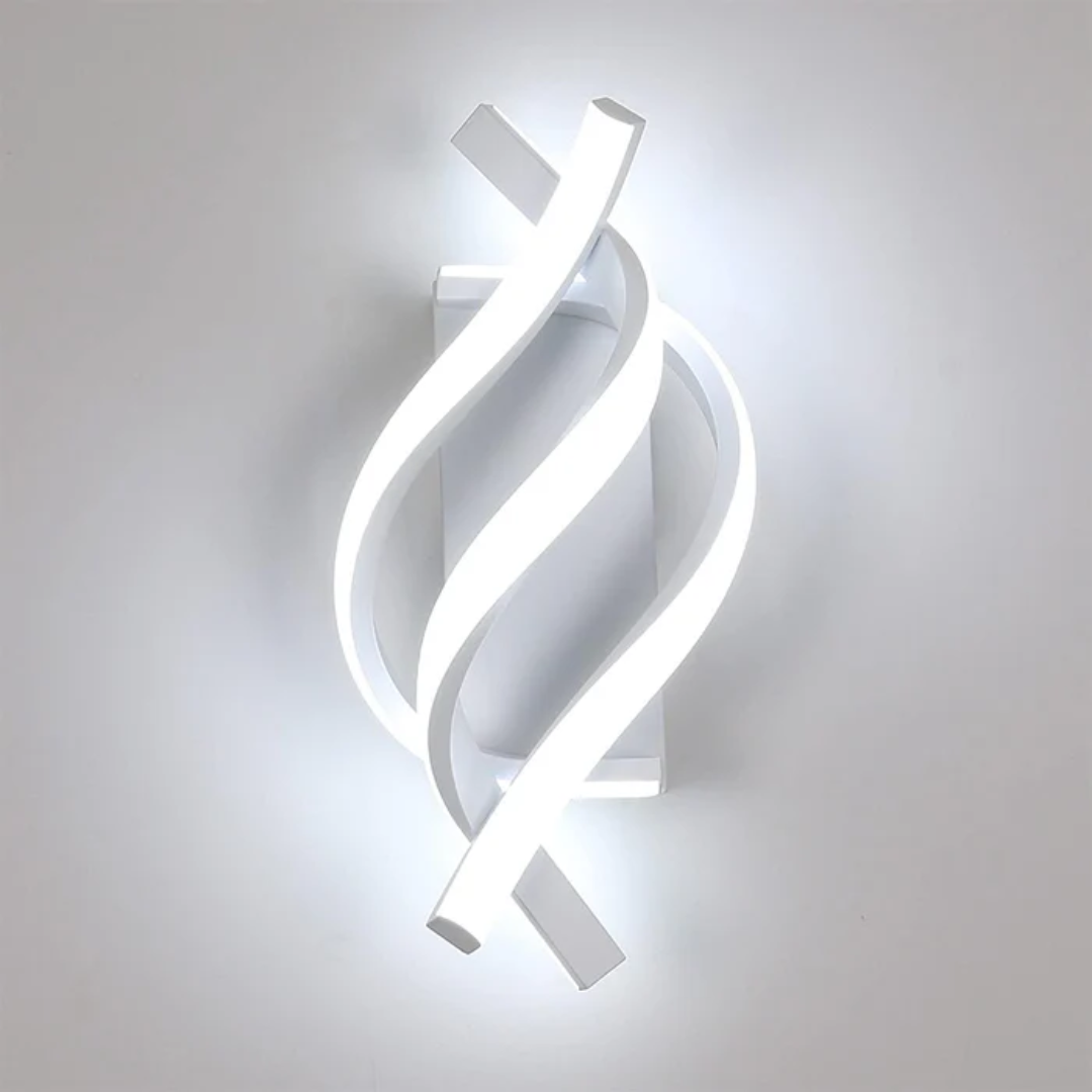 LumaAero Contemporary Aluminum Wall Light For Living Rooms