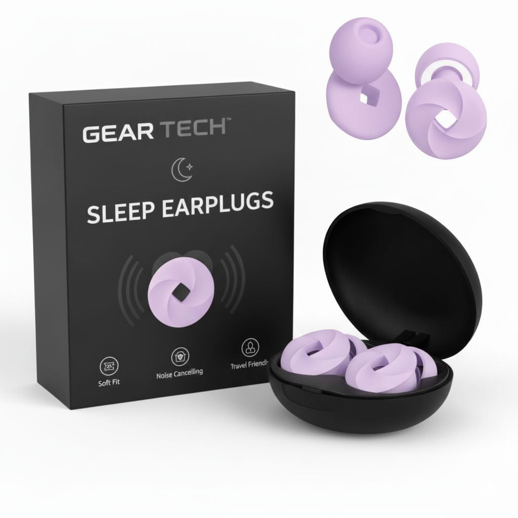 SlumberNest Ear Plugs — 33 dB Noise Reduction