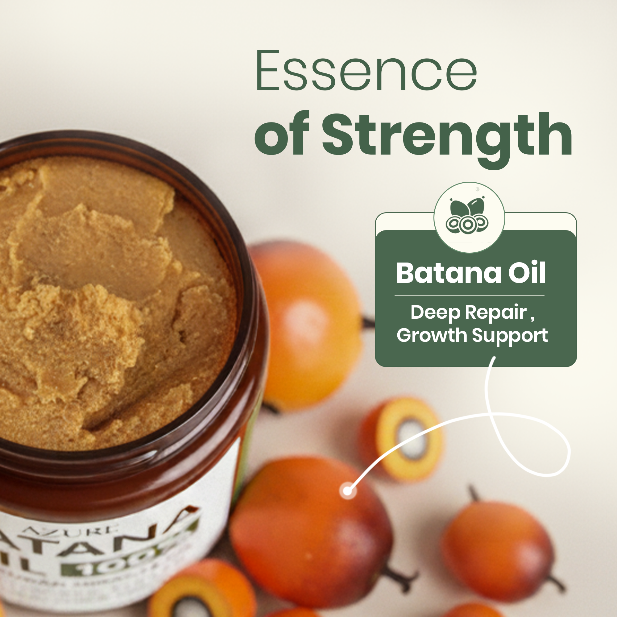 Organic Batana Hair and Scalp Oil — Single-Ingredient Small-Batch Formula