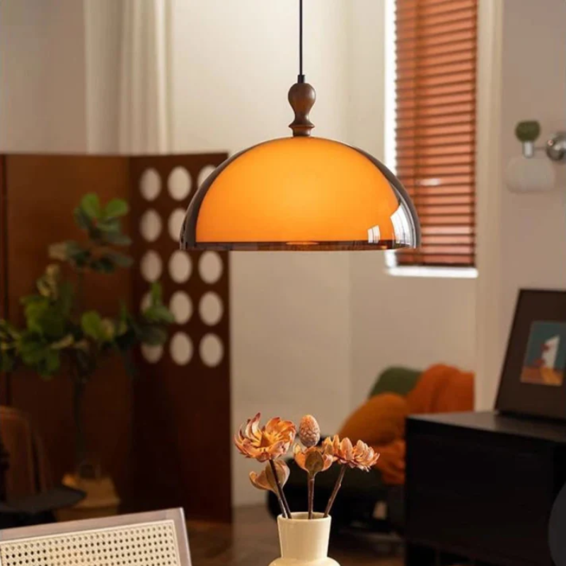 Asterra Brown LED Pendant Light For Dining Tables And Kitchen Islands