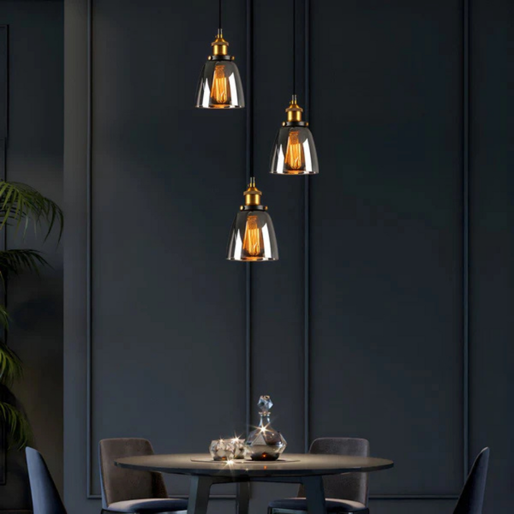 Vellora Glass Pendant Fixture For Dining Rooms And Living Areas