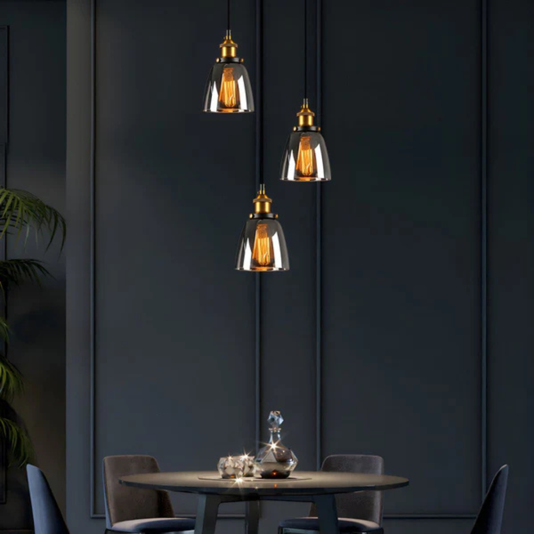 Vellora Glass Pendant Fixture For Dining Rooms And Living Areas