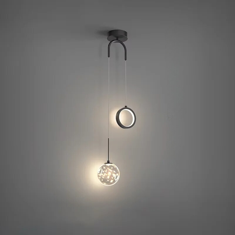 NovaLume Modern LED Pendant Light For Bedroom And Dining