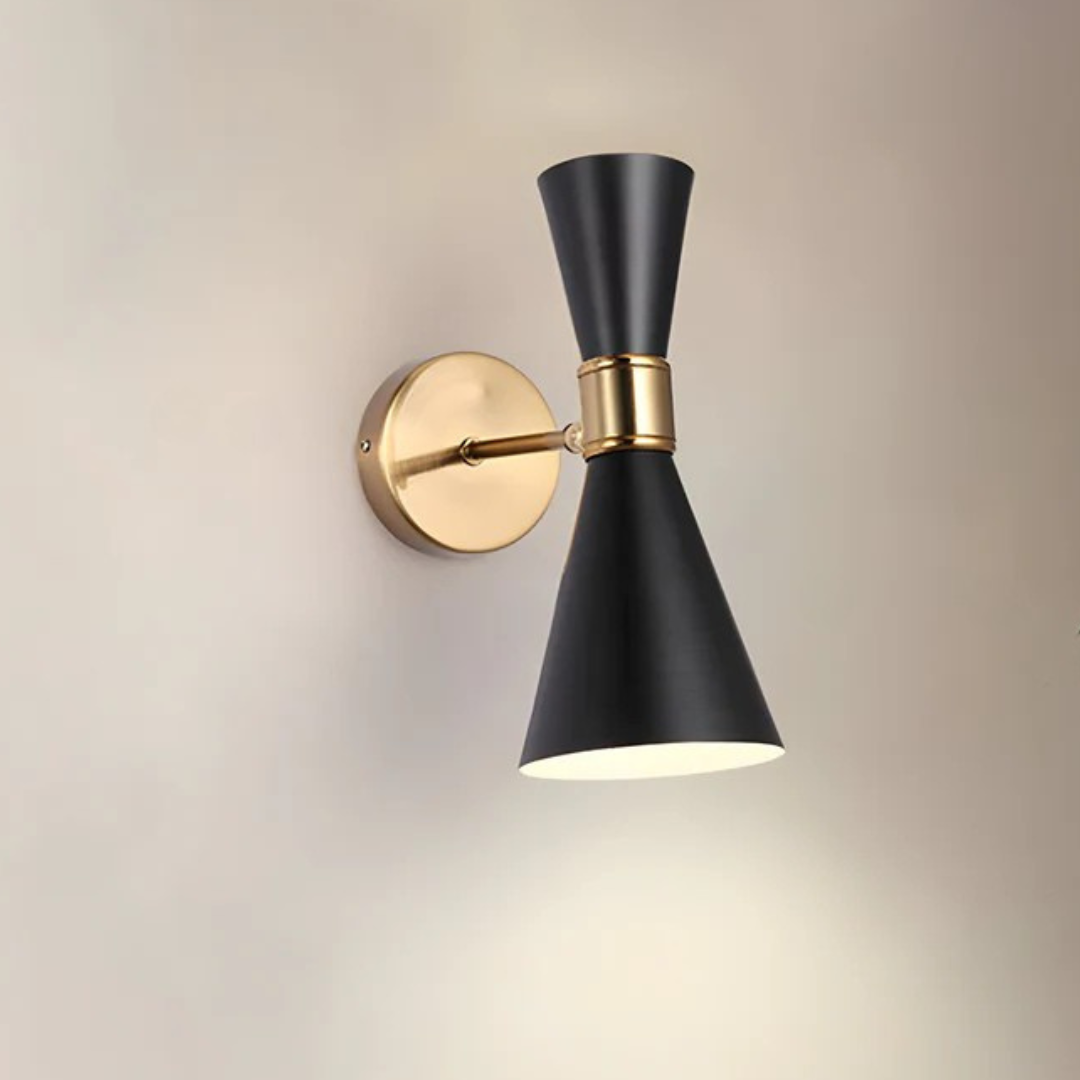 Vero Iron Minimalist Wall Light With E27 Socket Adjustable LED