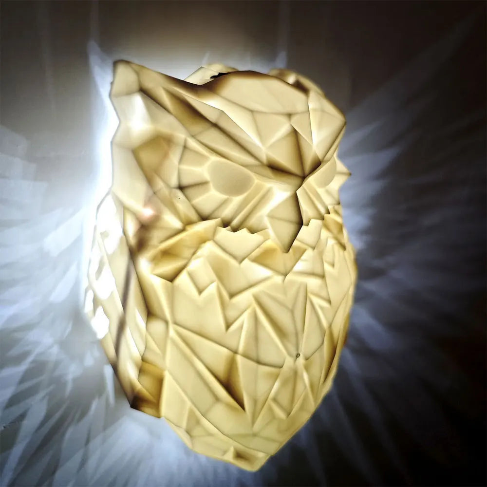 LitLamp Luminous Eagle — Minimalist 3D Animal Accent Lamp