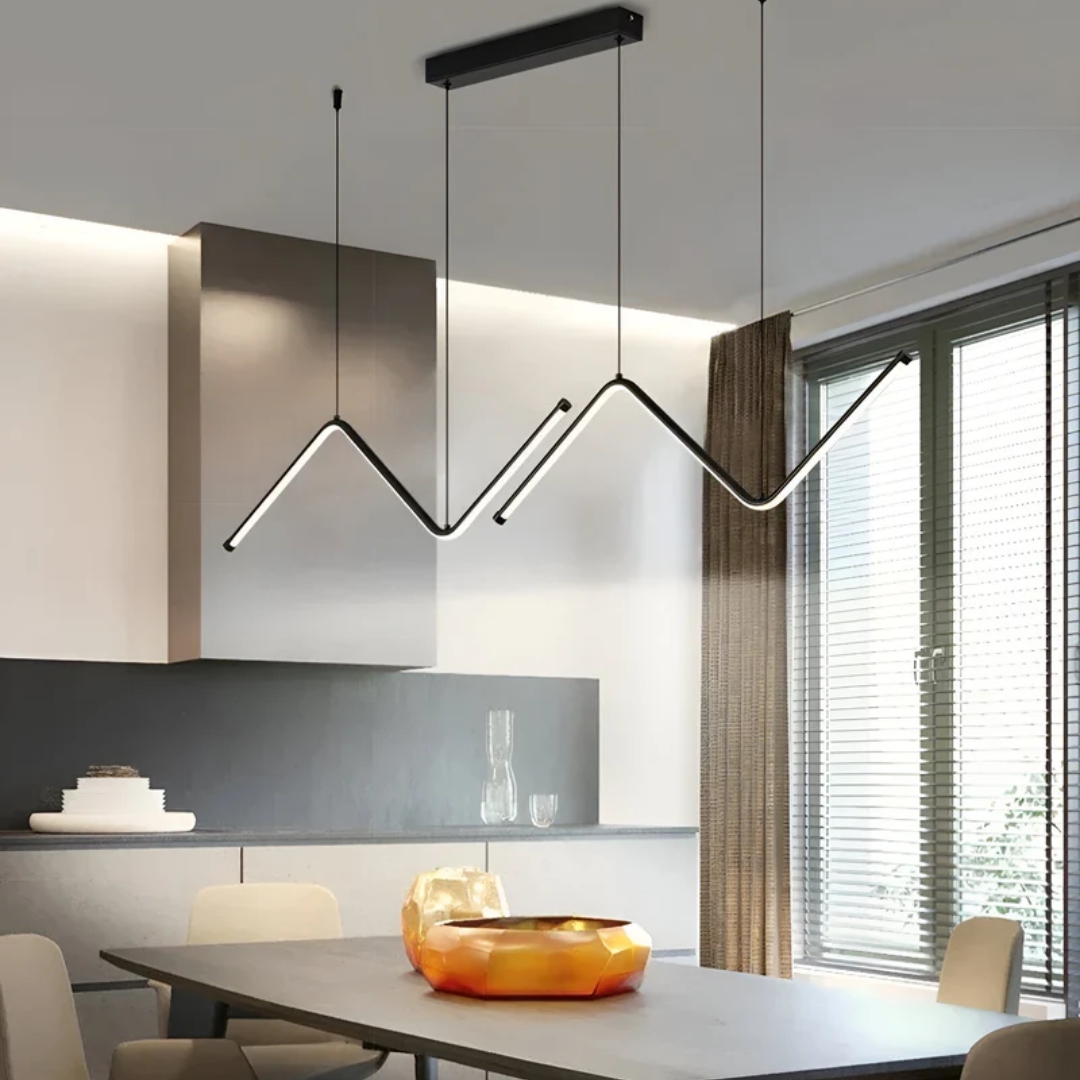 Lunara LED Pendelleuchte mit dreieckigem Design für moderne Innenräume