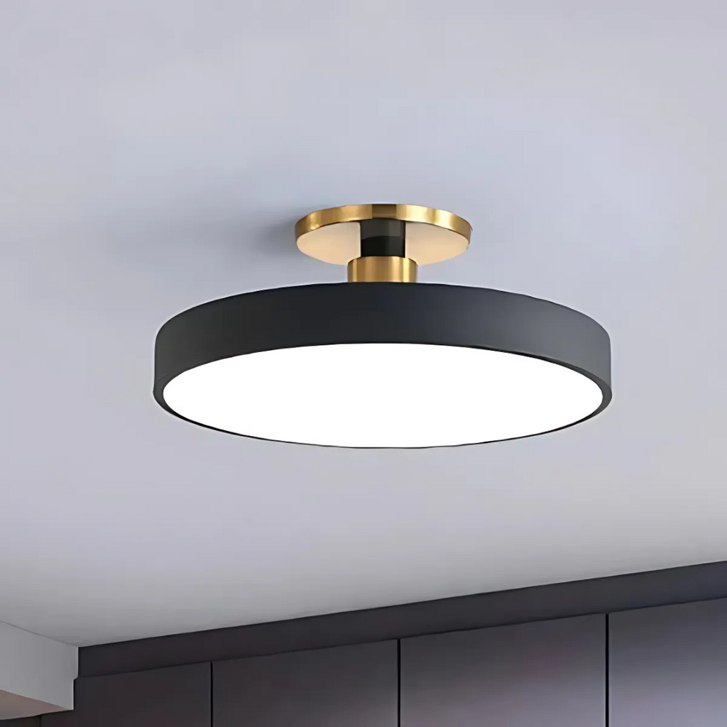 Lorien Nordic Warm Glow Ceiling Light Energy Efficient Illumination