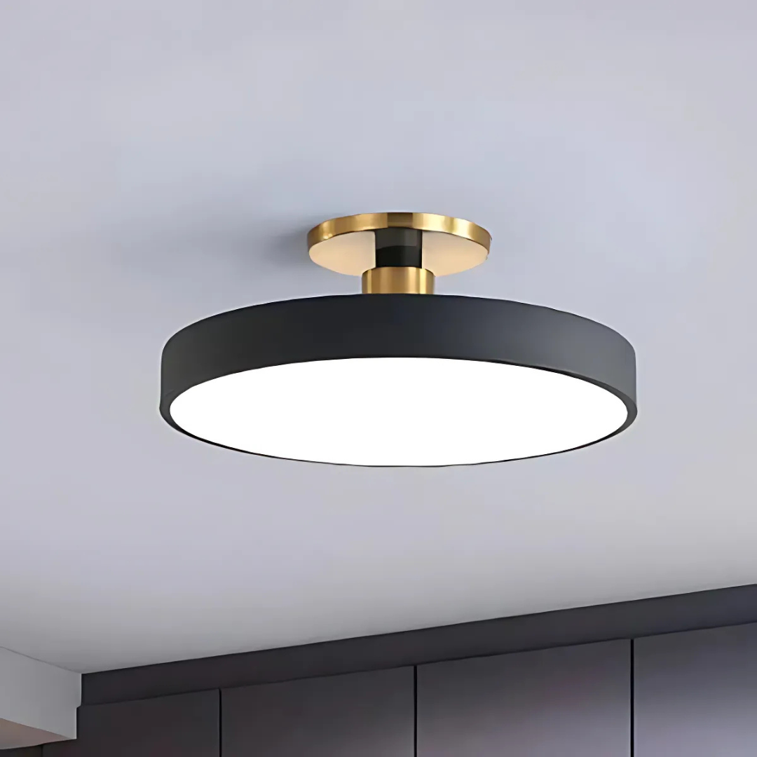 Lorien Nordic Warm Glow Ceiling Light Energy Efficient Illumination