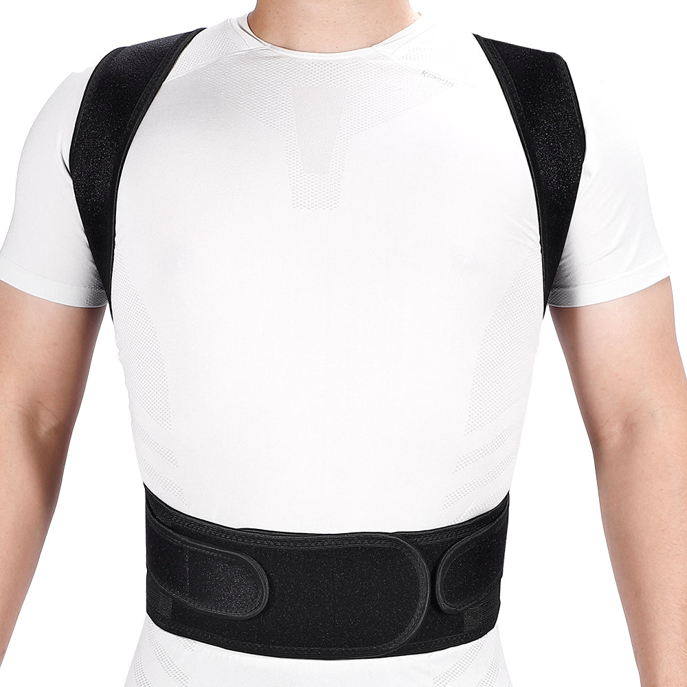 AlignEase unisex-lendensteunbrace, ontwerp met dubbele zone, lichtgewicht en ademend