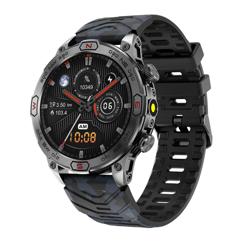 Inteligentny smartwatch PinnacleX Pro — kompleksowe monitorowanie zdrowia i GPS