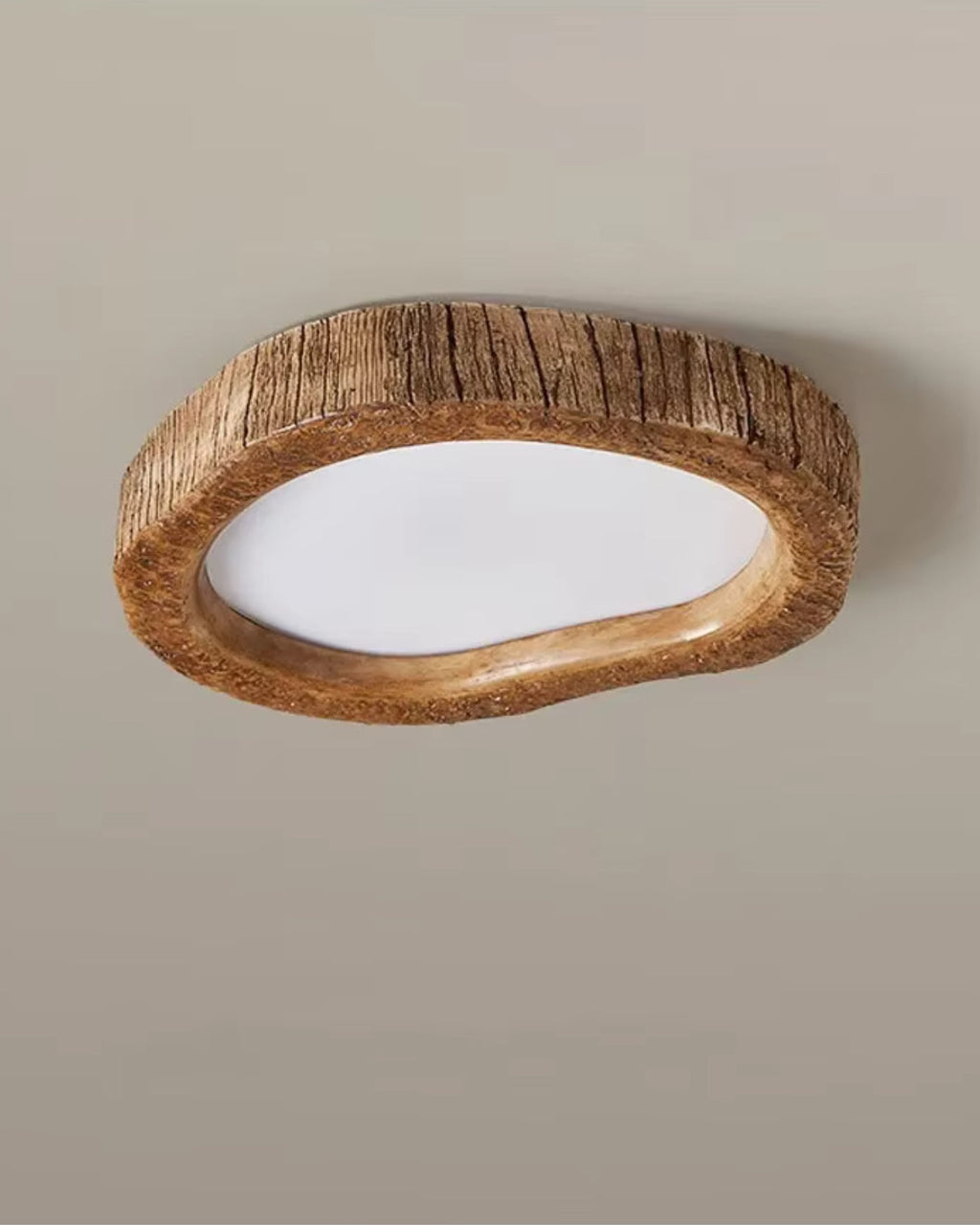 NovaOak Ceiling Light With Subtle Warm Glow For Modern Homes