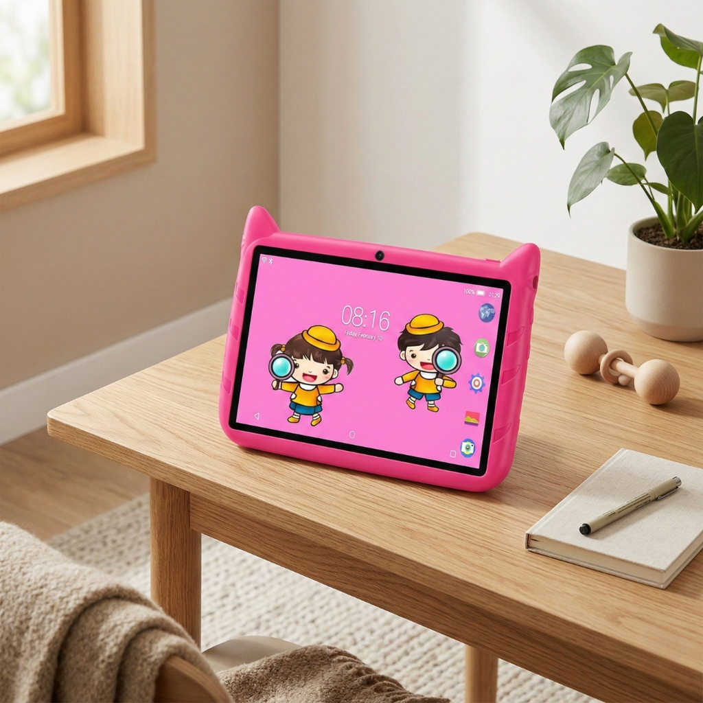 Kompaktní dětský tablet - rozšiřitelné úložiště, plynulý multitasking