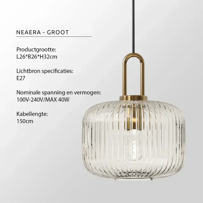 Aurea Zeitgenössische Glas-Pendelleuchte für Essbereiche