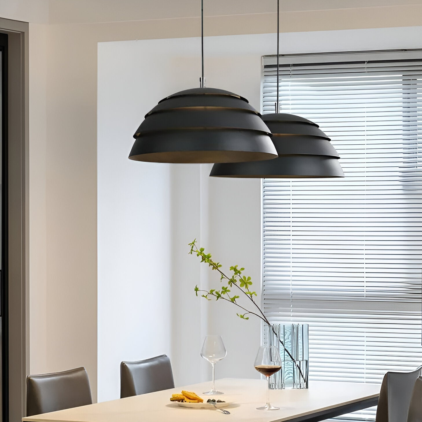 Solara Dome Pendant Ceiling Light For Modern Living Spaces