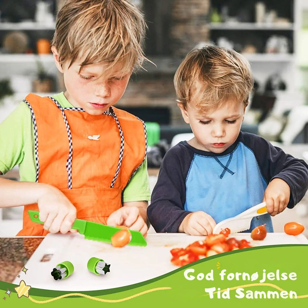 Ensemble de cuisine sécurisé LittleChef pour enfants — Ustensiles de cuisine amusants