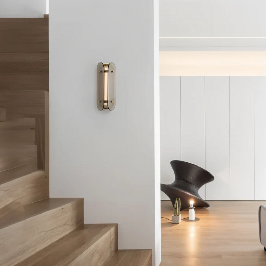 NovaLux LED Glass Wall Light For Modern Interiors Home And Office