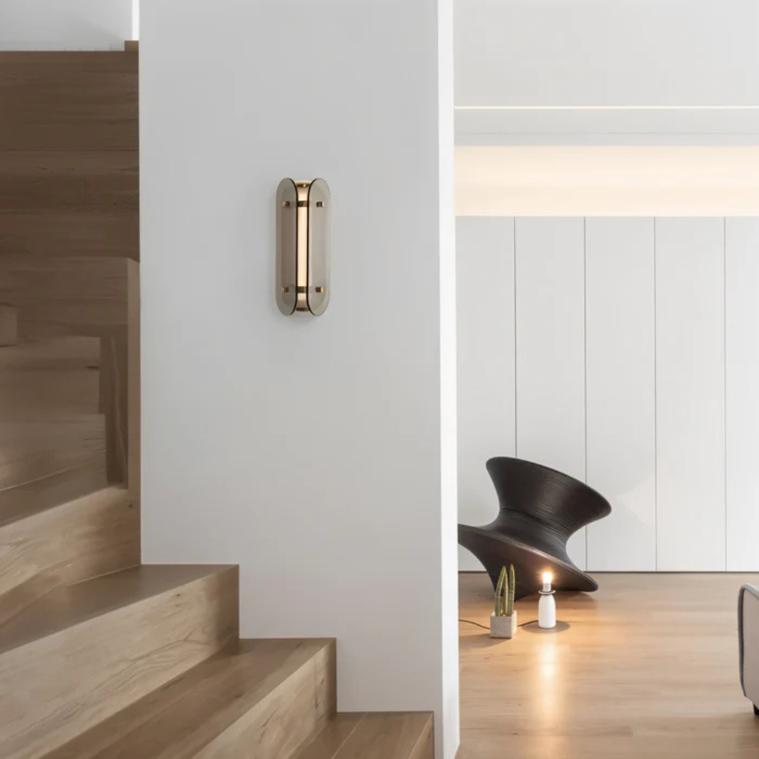 NovaLux LED Glass Wall Light For Modern Interiors Home And Office
