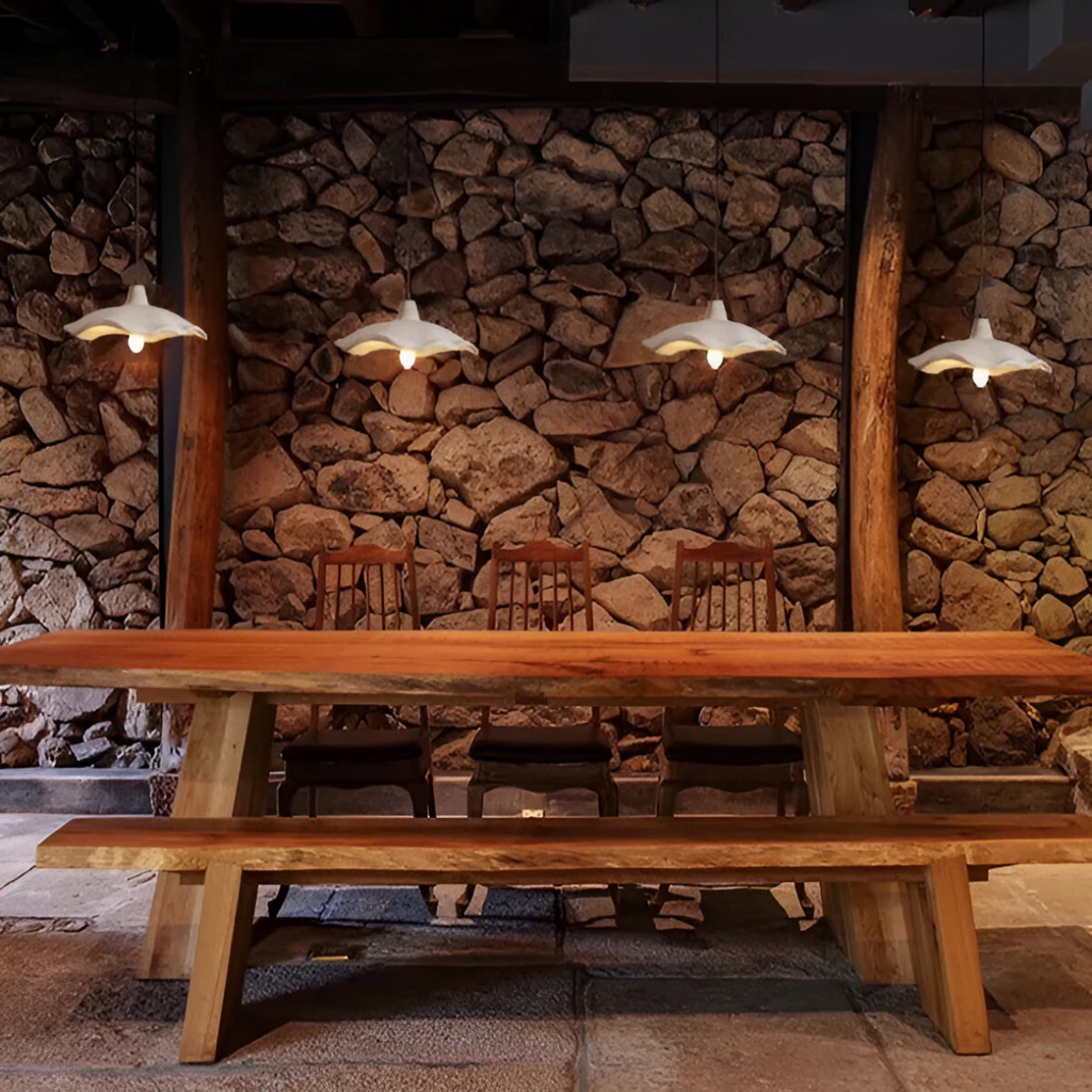 Nolara Wabi-Sabi Concrete Pendant Light For Dining Table