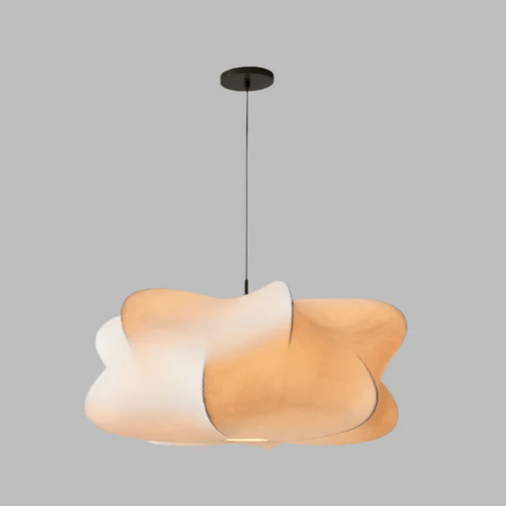 Soraine Wabi-Sabi Style Pendant Lamp In Dining Room Ambience