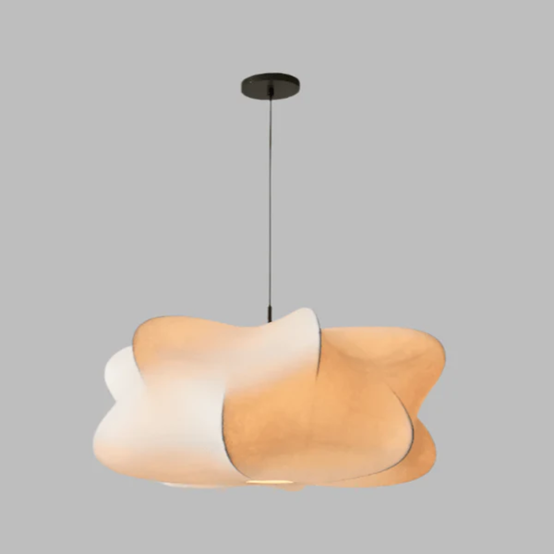 Soraine Wabi-Sabi Style Pendant Lamp In Dining Room Ambience