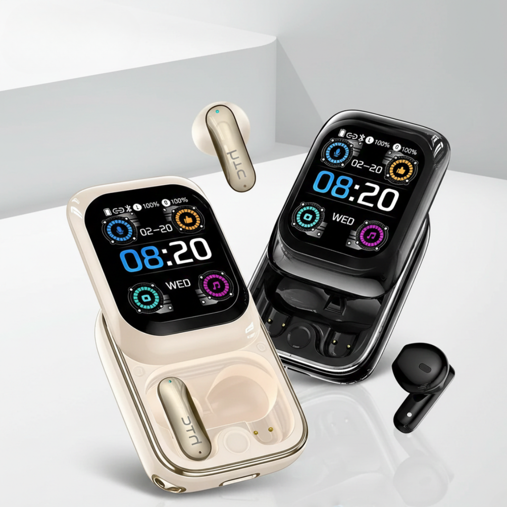 سماعات أذن لاسلكية بتقنية Bluetooth من HTC NE48 — تشغيل غامر وجودة مكالمات واضحة