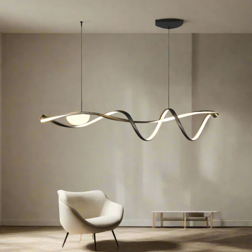 LyraLux Moderne LED Pendelleuchte für die Beleuchtung des Esstisches