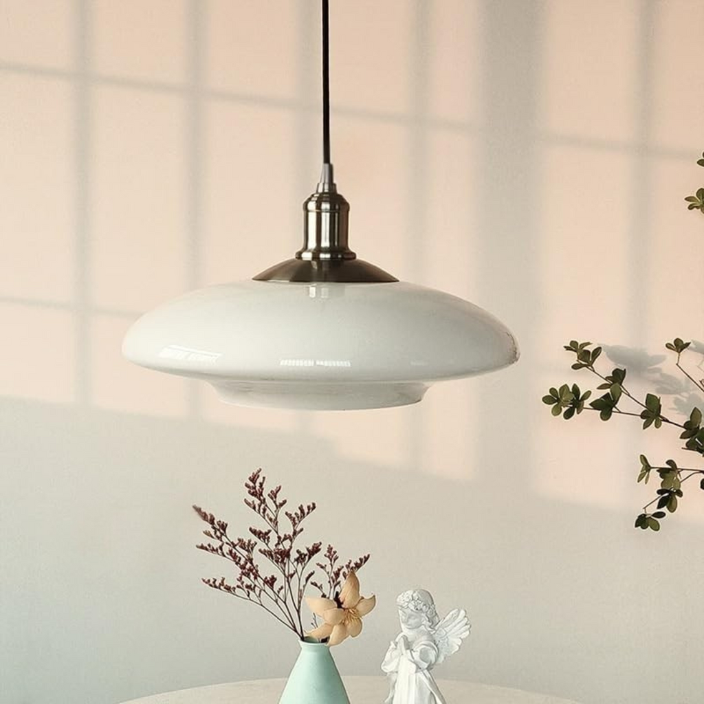 Novalume Pendant Light With Glass Shade For Dining And Living Rooms