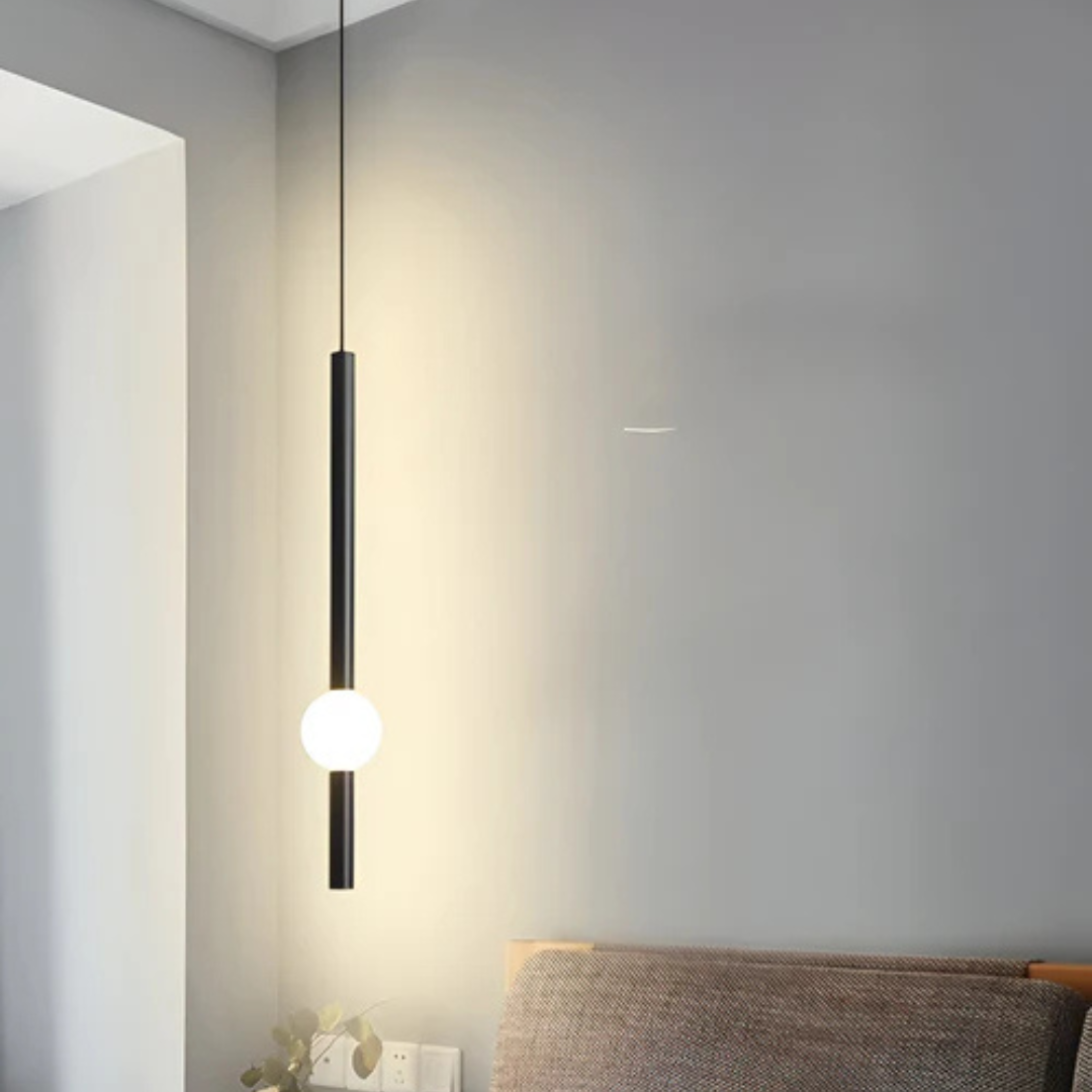 Kairova Sleek Pendant Light With Cylindrical Form For Interiors