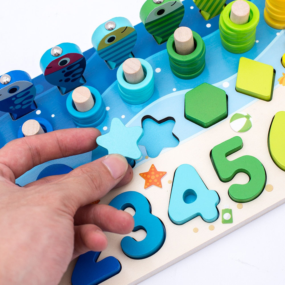 Woods Montessori-Spielbrett – Förderung kognitiver Fähigkeiten