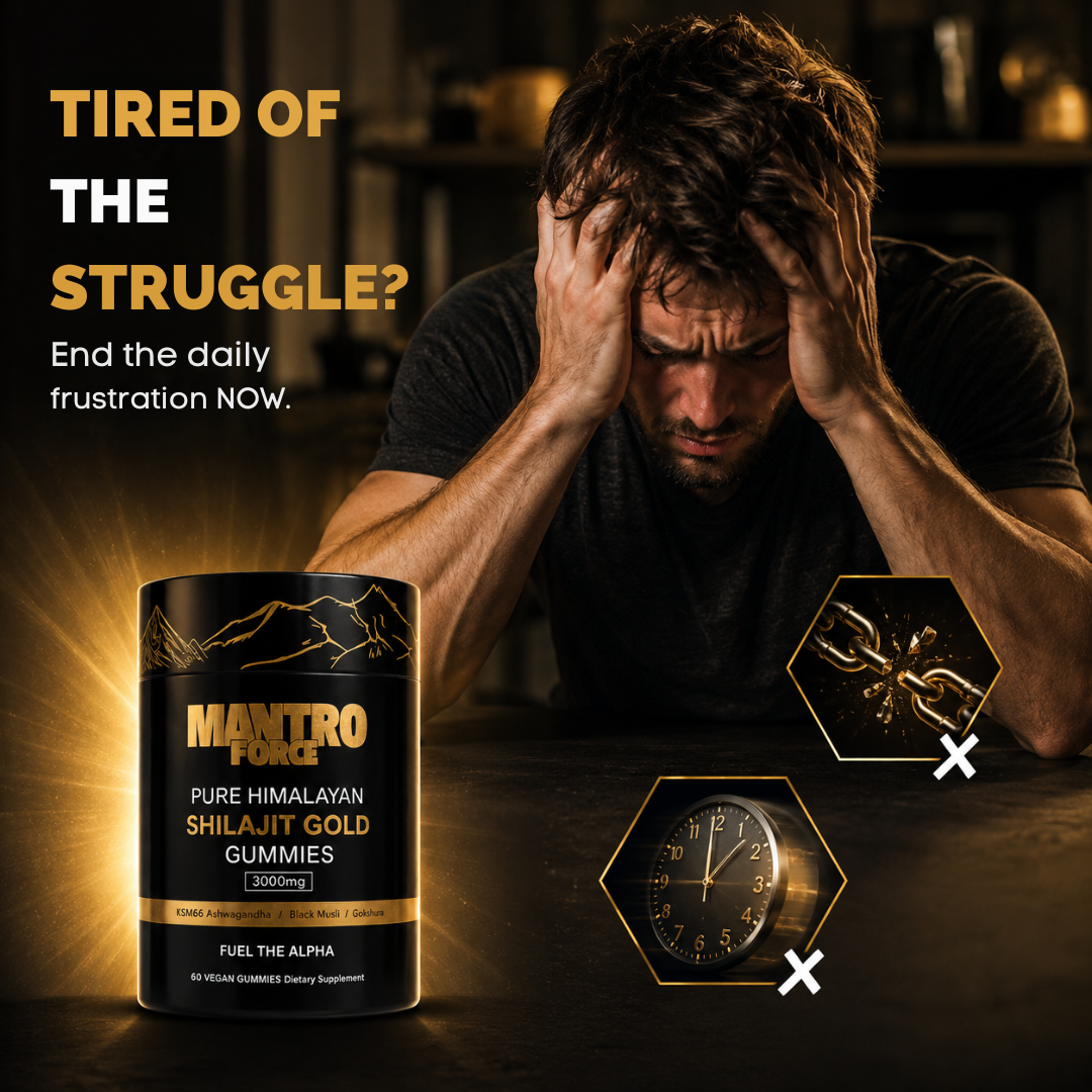 Premium Shilajit Gummies — Himalayan Extract, Energy & Vitality Support
