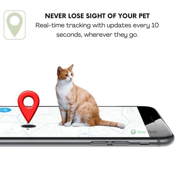 Adjustable Waterproof GPS Pet Locator — Broad Range Tracking