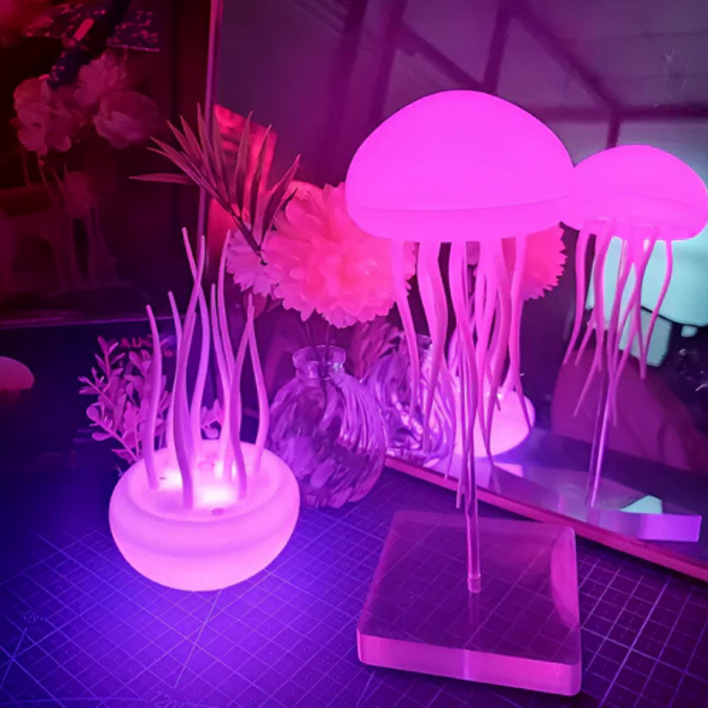 LuminaPulse Rechargeable Table Lamp With Wireless Voice Control Ambient LED Light