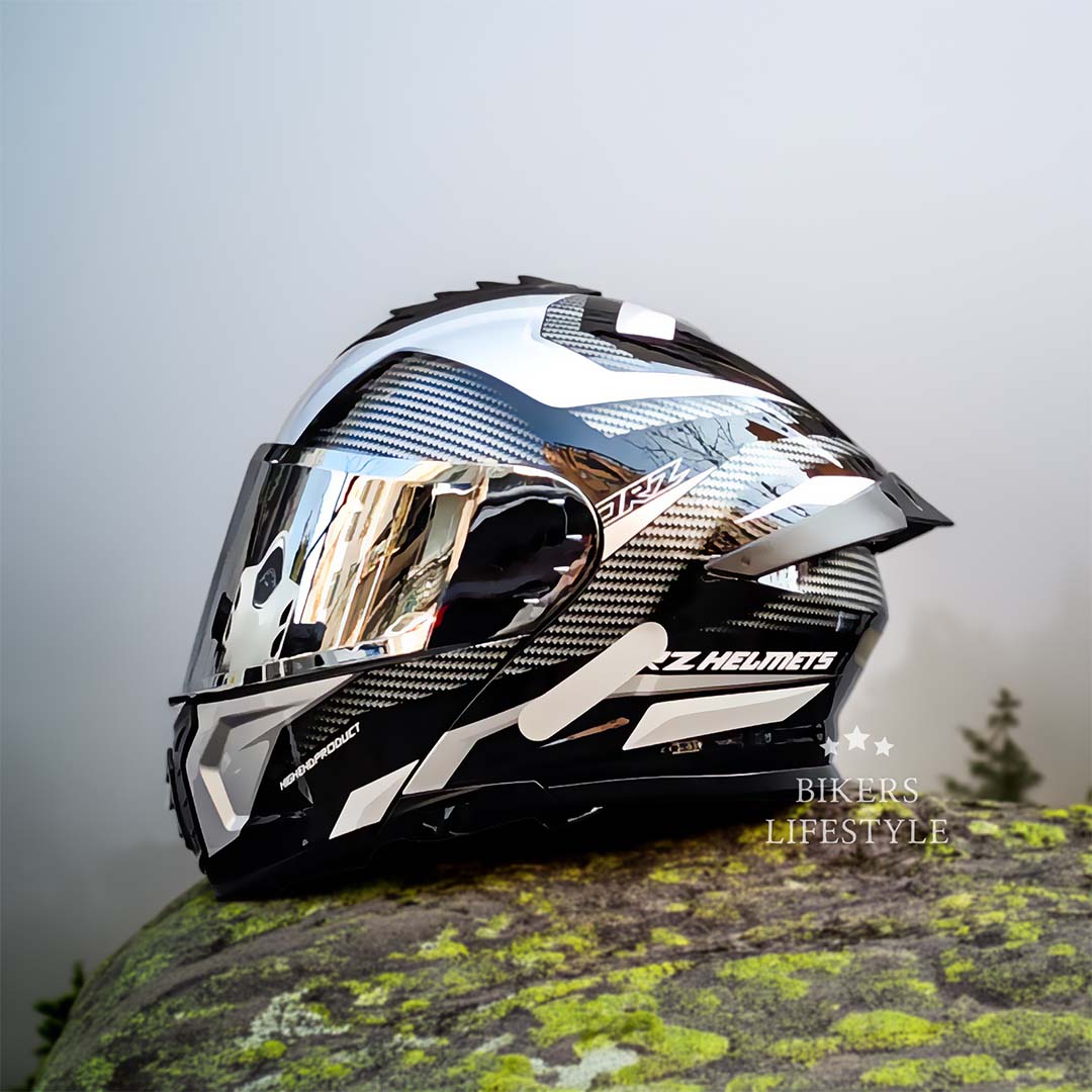 Casco modulare Orz a doppia lente certificato DOT ed ECE