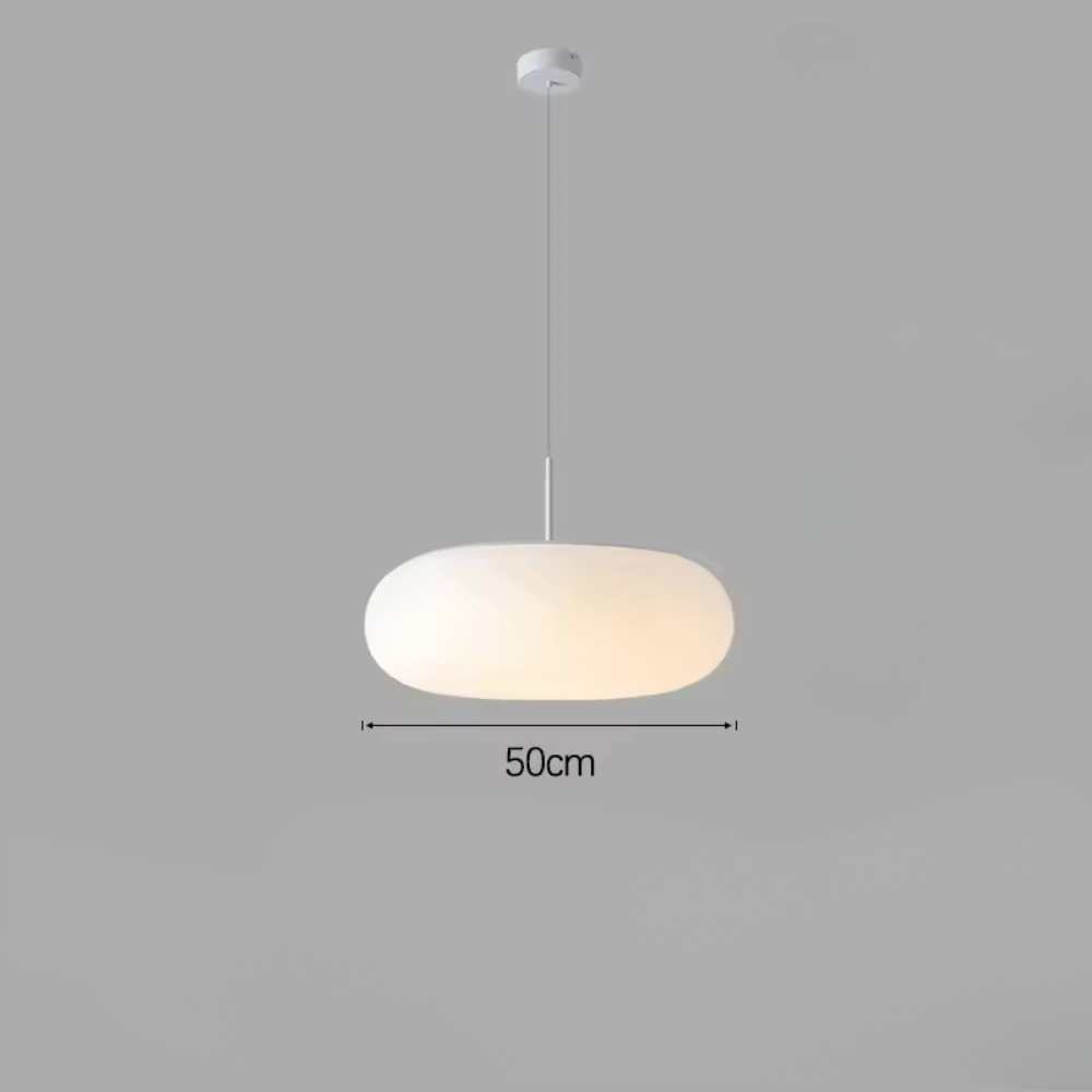 Orin Creme Pendelleuchter mit warmem LED-Licht