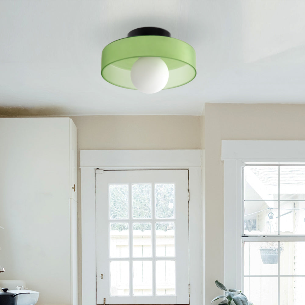 Plafoniera rotonda moderna — lampada decorativa elegante